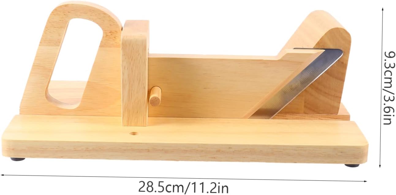 Luxshiny Manual Wood Sausage Cutter Tool for Precise Slicing of Hot Dogs Chorizo Salami and Vegetables Easy Grip Kitchen Gadget for Camping and Picnics