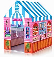 Kids Play Tent House for Boys & Girls | Foldable Toy House for Indoor & Outdoor Fun | Tent House for Kids 2 to 8 Years | Playhouse for Kids | Safe & Portable Kids House Tent (Cake Shope Tent House)