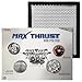 Spearhead MAX THRUST Performance Engine Air Filter For Low & High Mileage Vehicles - Increases Power & Improves Acceleration (MT-440)