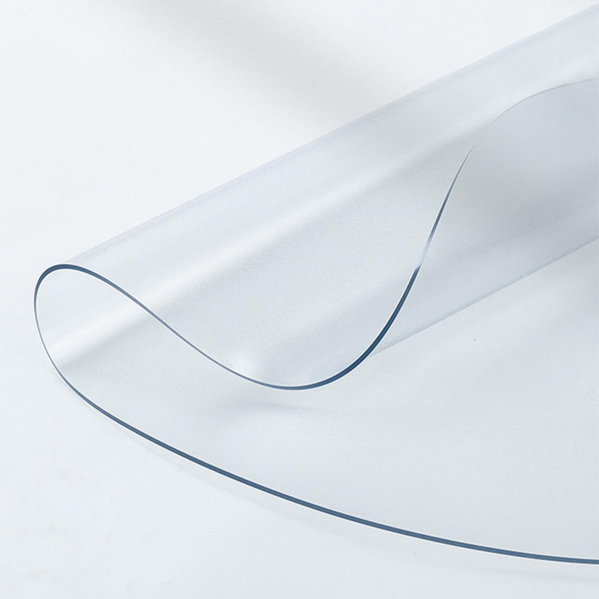 Alfombrilla De Escritorio Transparente PVC 140x60 Cm - Antideslizante, Impermeable, Resistente Al Calor