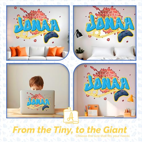 Vinilo Decorativo Personalizado Estilo Graffiti Para Pared miniatura 7