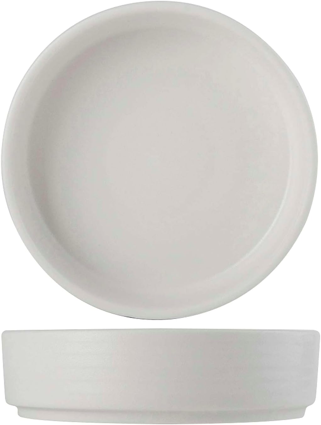 Tuxton Zion Matte White Solid Color 21-Ounce Tortilla Holder/Bowl, Case of 12, White; Scratch Resistant; Chip Resistant; Lead & Cadmium Free; Dishwasher, Microwave, Oven Safe