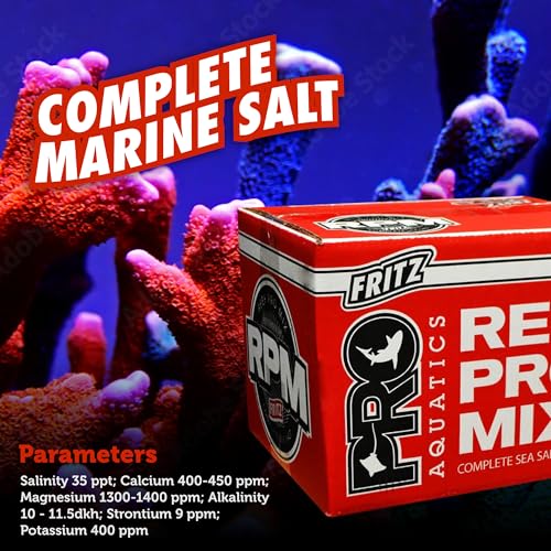 Fritz Aquatics FritzPRO R.P.M. Redline High Alk Salt Mix Red Box 55 lbs - Thumbnail 5