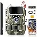 iZEEKER 4G LTE Cellular Wildlife Camera with Night Vision Motion Activated, Security Camera Outdoor Wireless HD 48MP, No WiFi Security Cam, App Control Time Lapse Loop Recording IP66 (with SIM Card)