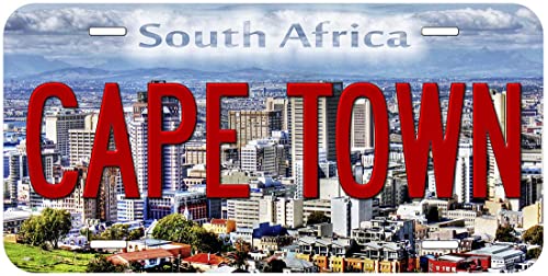 Cape Town South Africa Tag05 Novelty Car Auto License Plate