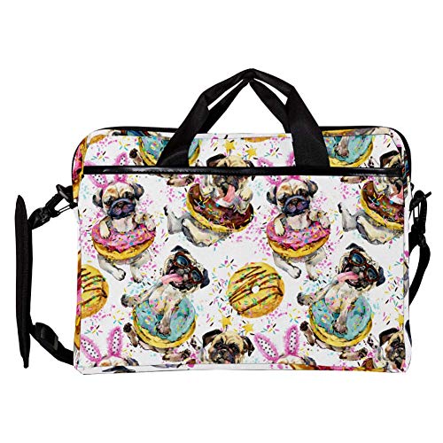 Funda de portátil 14-15.4 maletín de perro con dona 3