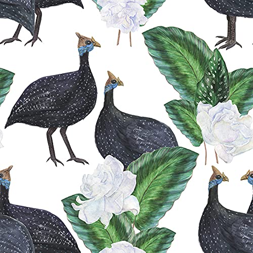 Papier peint mural poulettes en guinée 250x250cm pour masquer les défauts