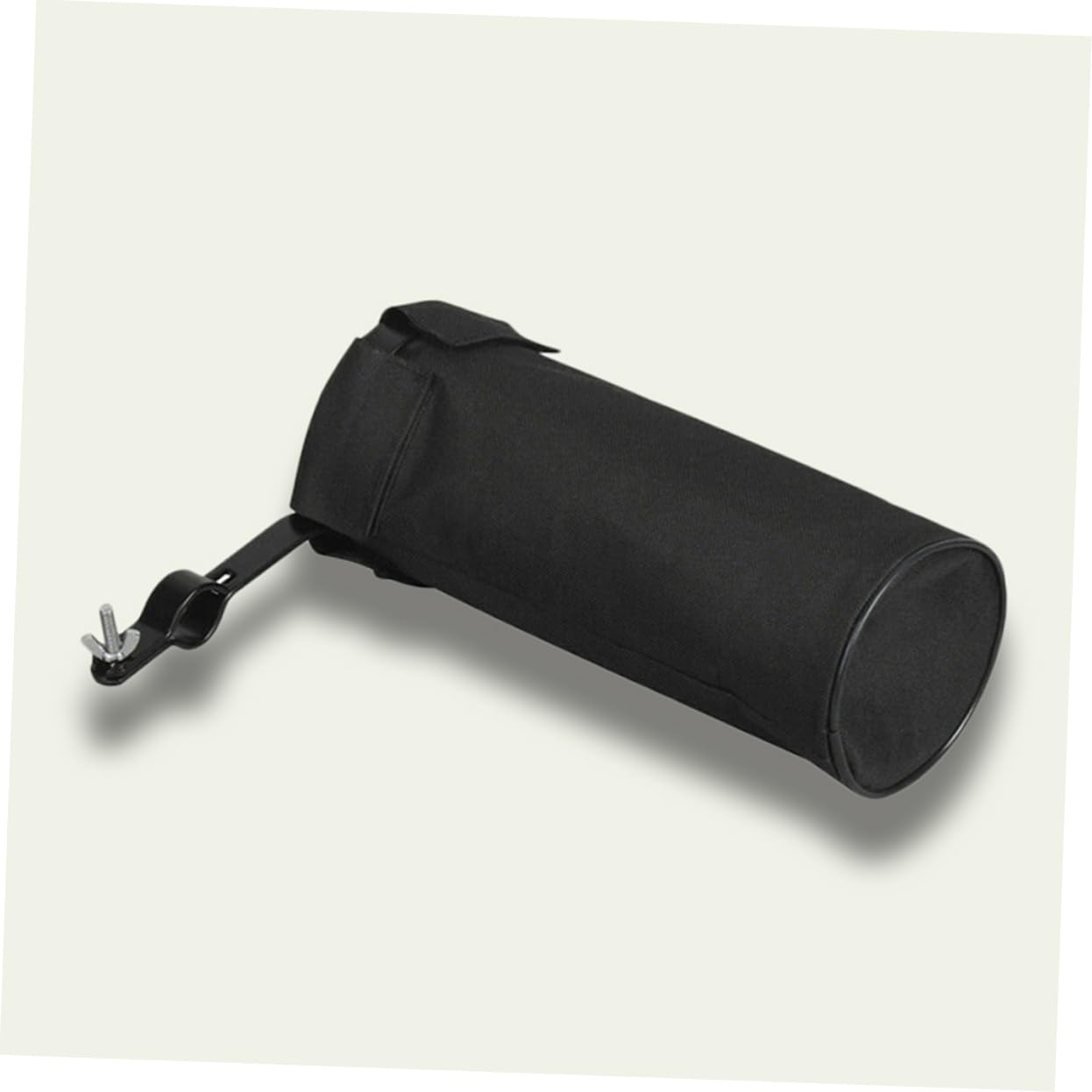 Custodia per Bacchette da Batteria Portatile 2 Pezzi Nera | Oxford e Metallo, per Accessori da Batteria e Bacchette, Pratica e Palco, Formato Compatto