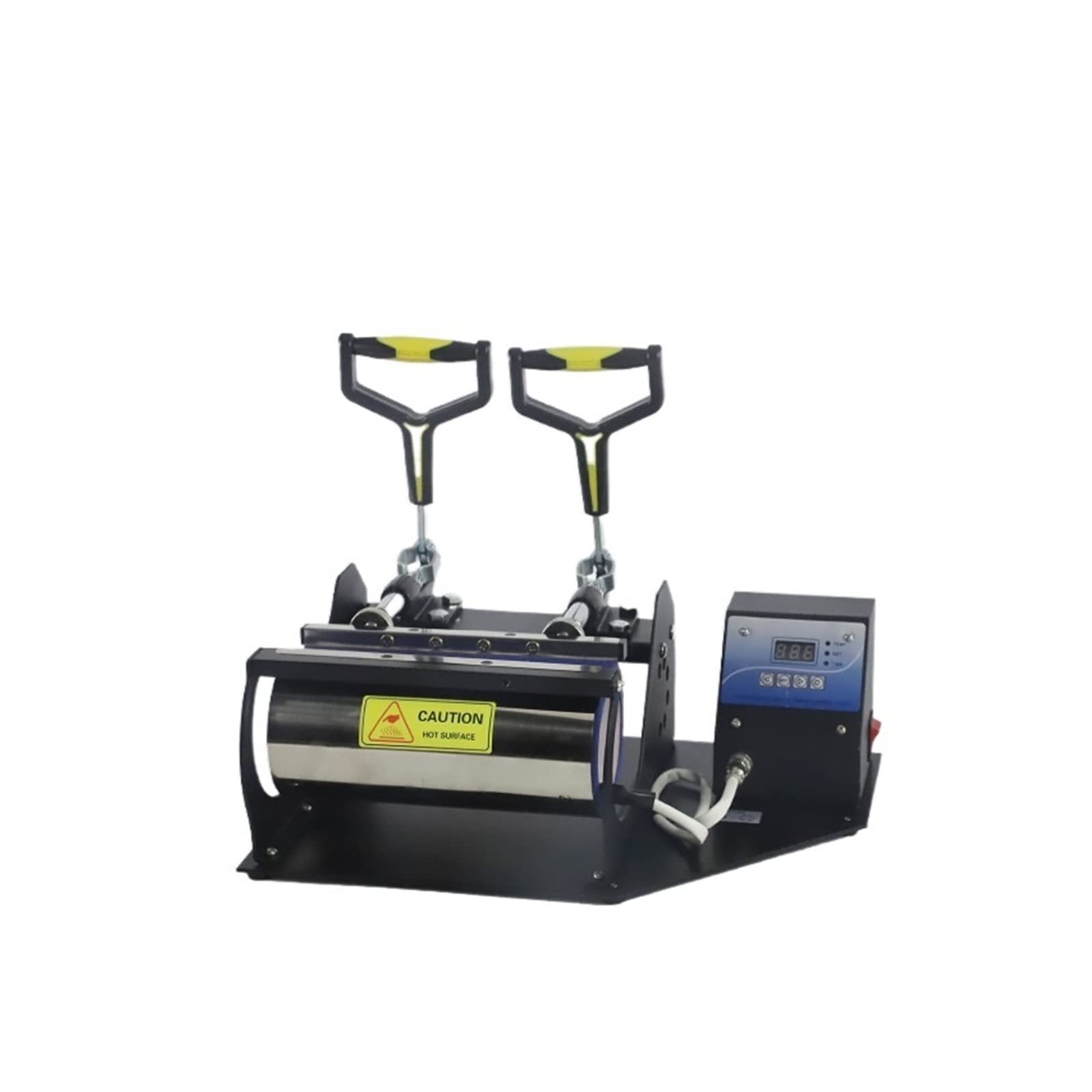 Prasa Termotransferowa, Transfer termiczny Pieczenie Maszyna Kettle Digit Hot Cup DIY Puchar 22CM Długość Podwójna uchwyt