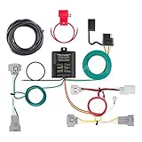 CURT 56349 Vehicle-Side Custom 4-Pin Trailer Wiring Harness, Select Toyota Tacoma