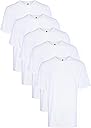 Hanes Men’s Tall 100% Cotton Crew Neck Undershirts, Tagless, Ultra Comfort, Multipack