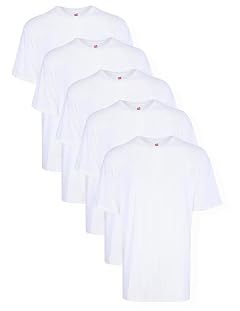 Hanes Mens Tall 100 Cotton Crew Neck Undershirts Tagless Ultra Comfort Multipack