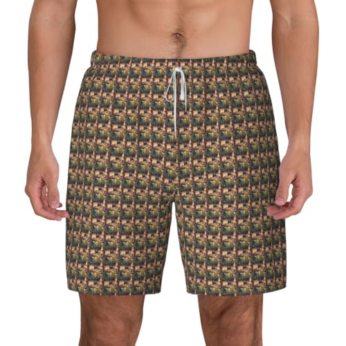 Short de bain pour homme amusant kangourou anti irritation léger