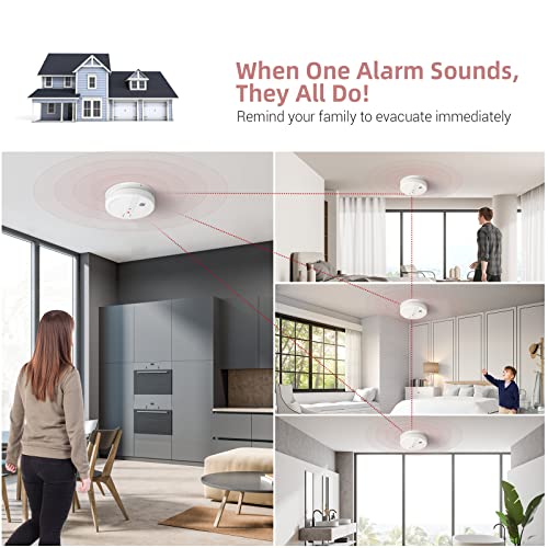 Putogesafe Smoke Detector, Hardwired Interconnected Smoke Detectors thumb #3