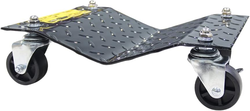 3000lbs Capacity Car Tire Stakes, Heavy Duty Wheel Dolly Vehicle Skates, 2 Pack