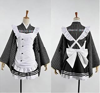 zhaoleijapan 喫茶店 メイド服 SR覚醒 高坂 穂乃果 風 コスプレ衣装 ハロウィン クリスマス 学園祭 文化祭 仮装 コスチューム