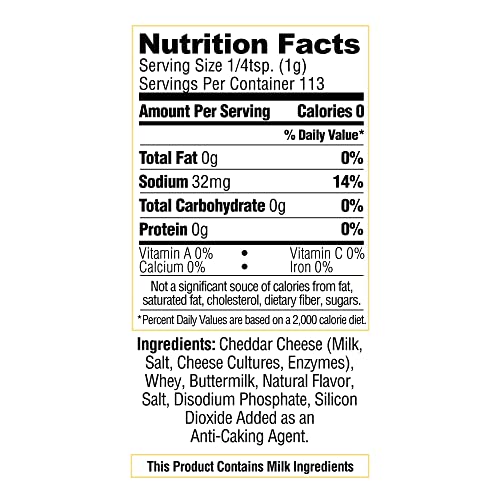 Pork King Good Seasoning For Cooking And Popcorn Seasoning - Keto Friendly, Paleo, No Msg, Gluten Free (White Cheddar, Single Shaker) #TOP1