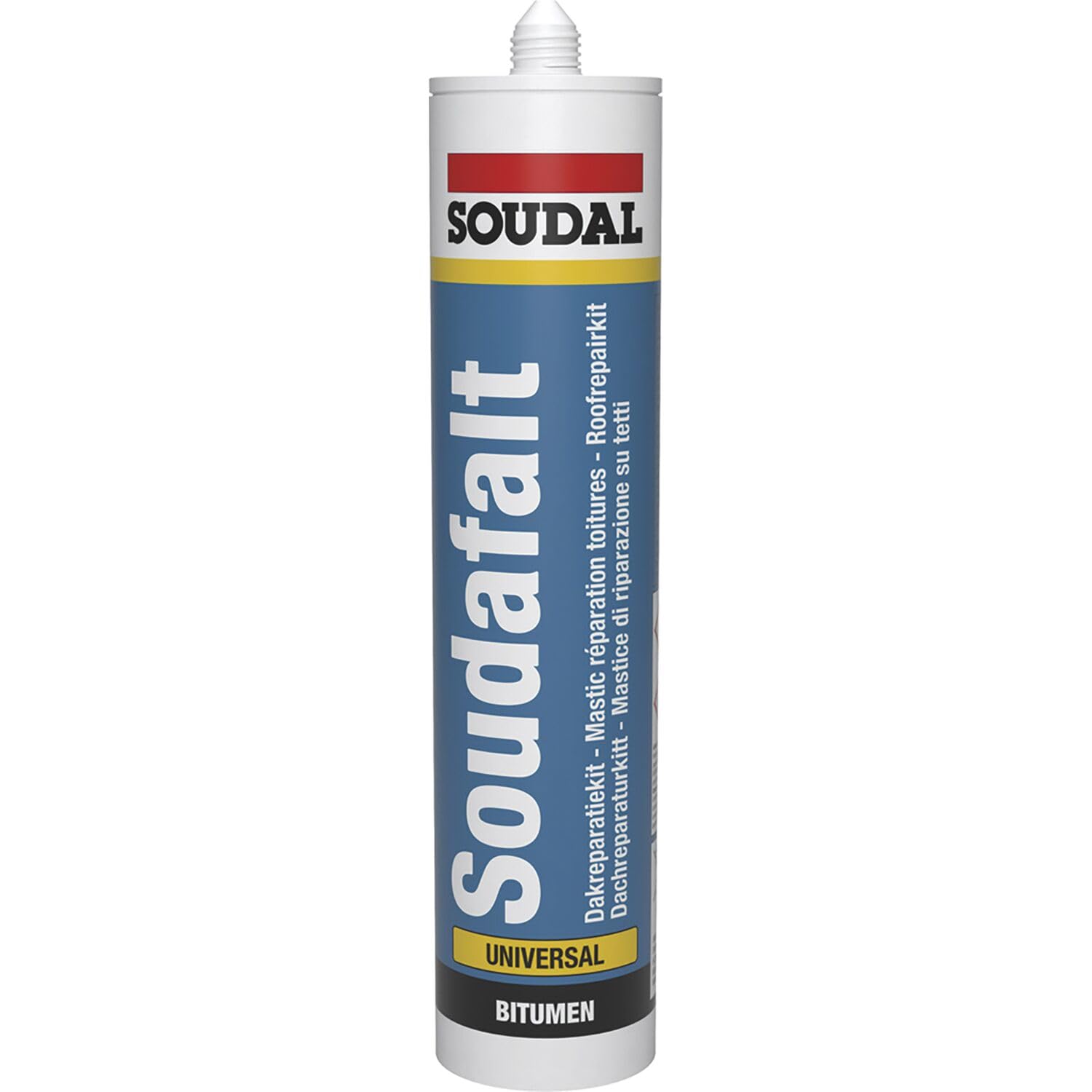 SOUDAL SOUDAFALT Bitumen roof sealant 310 ml-Black