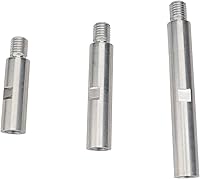 Vista 1 de LGEGE Barra de conexión de extensión de amoladora angular, eje de extensión M14 para amoladora de agua, máquina pulidora de automóvil, juego de 3