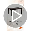 Image of Solid Sheesham Wood 6 Seater Dining Table with 6 Chair for Living Room | Sheesham Wood Dining Set | Hotel Restaurant Dining Set | 6 Seater Dining Set (6 Seater Dining, Walnut)