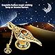 Outbit Aladdin Lampe, Aladdin Lampe Orientalische deko, Aladdin Magic Genie Lampe Metall geschnitzt Hollow Legend Lampe Hohl Aladdin Magic Genie Licht Wishing Pot