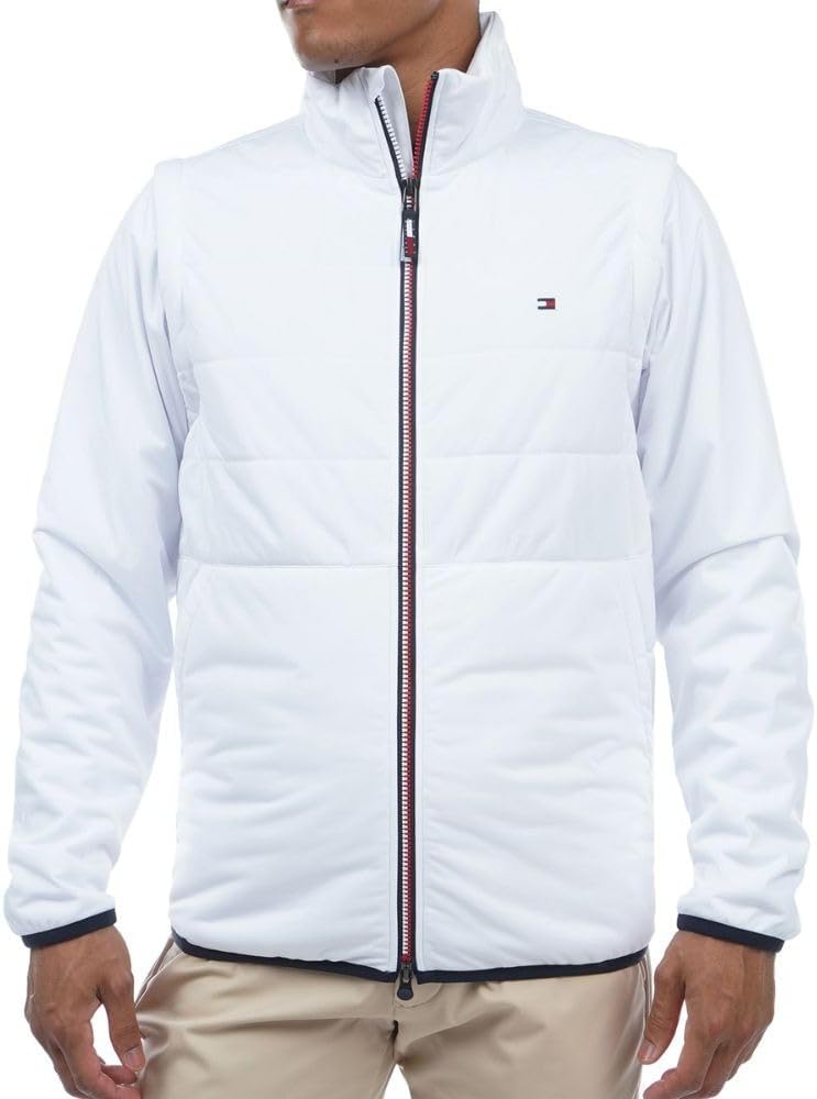 Amazon | [トミー ヒルフィガー ゴルフ] ジャケット パデッド 2WAY