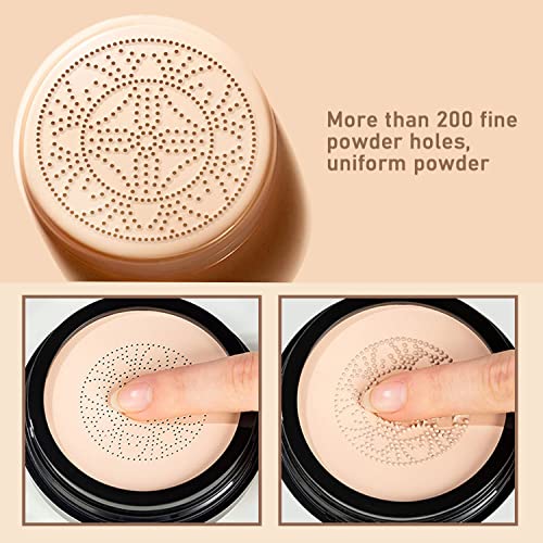 Air Cushion CC Cream Mushroom Head Foundation, Moisturizing BB Cream Long Lasting Makeup Concealer Liquid Foundation Even Skin Tone Bright Makeup Base Primer - Thumbnail 5