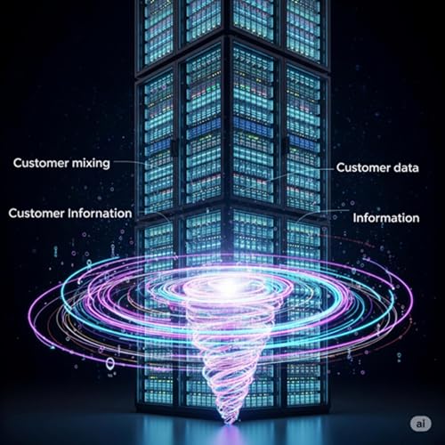 Giant Data Storage To Mix All Kinds Of Customer Info Podcast Por  arte de portada