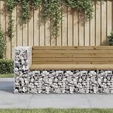 bancos piedra barcelona Madera maciza de pino: el asiento está hecho de madera de pino maciza, por lo que está diseñado para durar mucho tiempo.