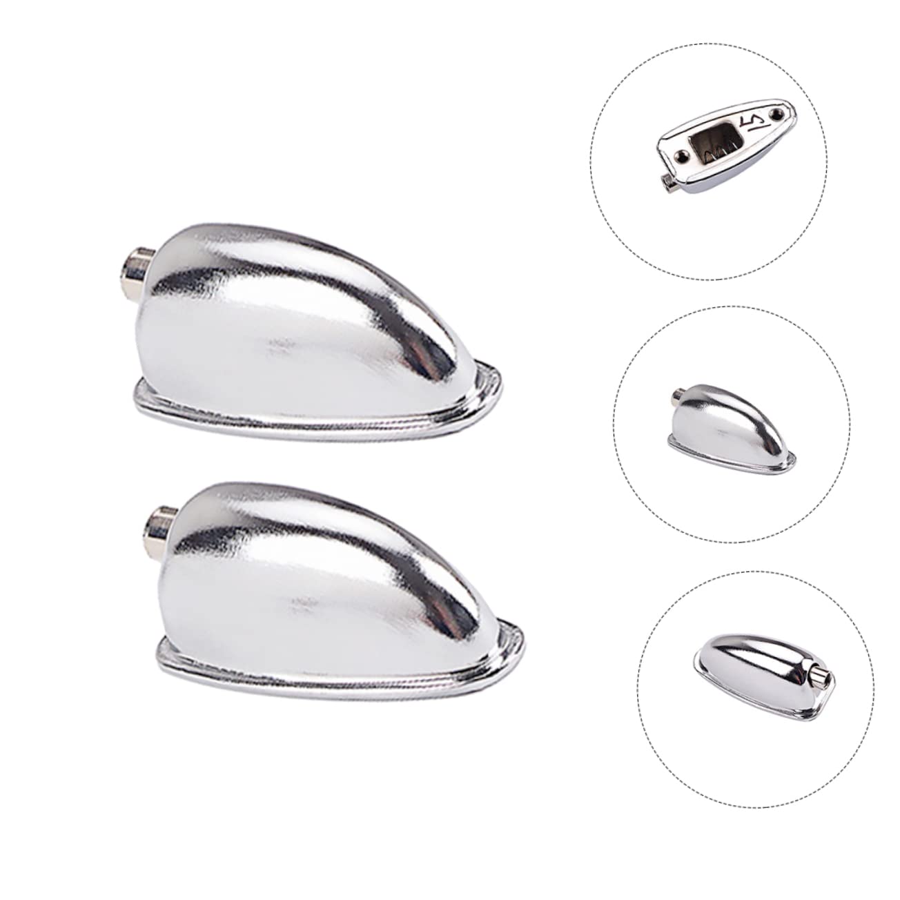 ifundom 8stücke Snare Drum Lug Doppelend-haken Aus Ersatzteile Für Schlagzeug Robuste Verbindungselemente Für Musikinstrumente Für Schlagzeugliebhaber