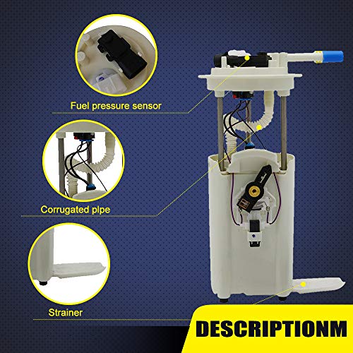 Fuel Pump Fp3508M For: Escalade 02-03 5.3L & 6.0L, Tahoe 00-03 4.8L & 5.3L, Yukon 00-03 4.8L & 5.3L Compatible With E3508M #TOP4