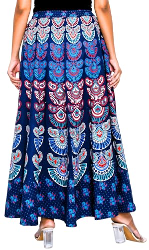 Image of Premium Cotton Skirt for Women with Pocket, Free Size