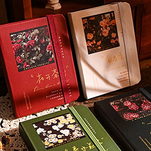 Yardwe 2 Pcs Caderno de Bolso Mini Bloco de Notas Do Vintage Caderno Diário Pequeno Bloco de Notas C
