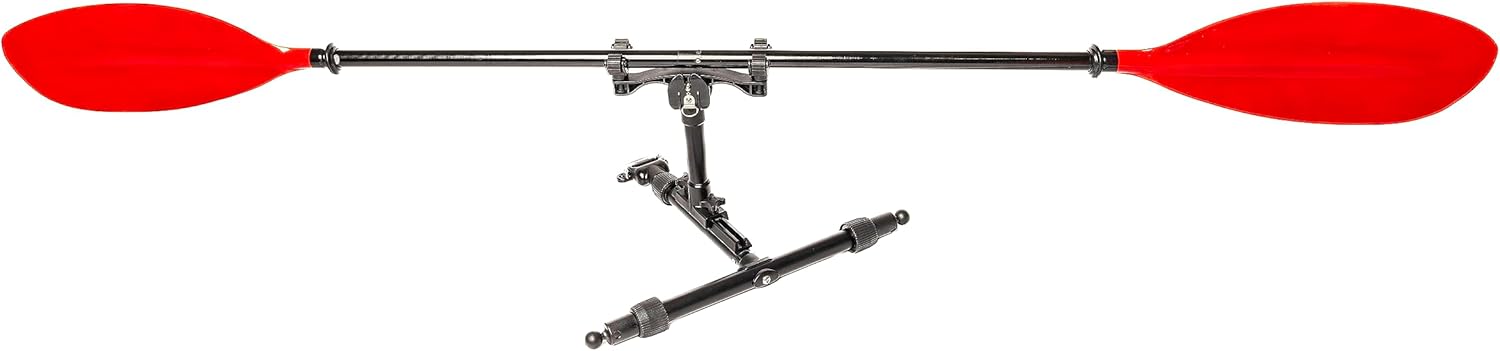 Angle Oar LLC Gamut Paddle Holder System with Hinge Mount, Assistive Paddling Device for Kayakers with Shoulder Problems, Arthritis and Injuries