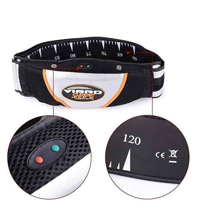Image of Electric Slimming Belt for Weight Loss, Vibrating Heating Massage machine for weight lossbelly fat burner for men & Women,bitrontix belly body shaper Waist Trimmer, Body Pain Relief