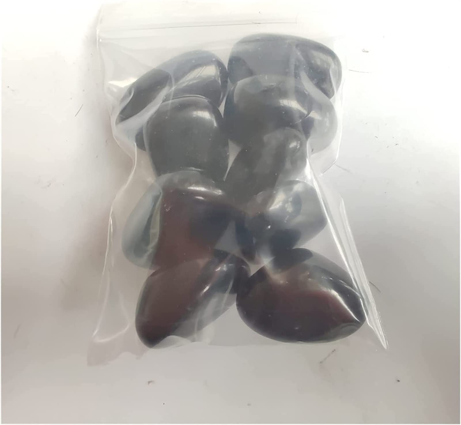 Obsidienne naturelle 1-3cm, un minéral brut élégant pour sublimer votre intérieur