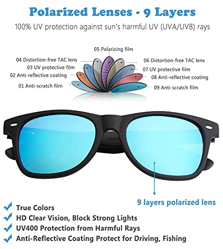Image of Mens Polarized Wood Sunglasses for Men Women, Womens Sunglasses Wooden Sides Bamboo Glasses