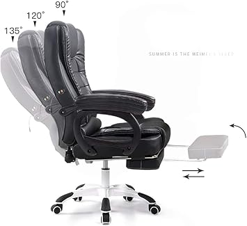 Gaming chair for adults,Swivel chair Swivel Chair-computer Chair with 2 Massage Modes Home Office Chair Reclining Boss Chair Leather Art Chair Desk Chair Lift Swivel Chai