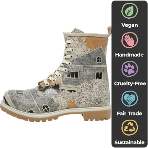 Image of DOGO Long Boots for Women | Handmade Vegan Leather and Unique Design Boots for Women