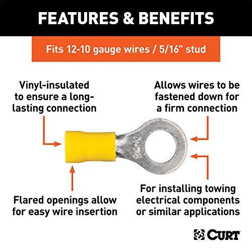 Preisvergleich Produktbild Curt 59556 Ring Terminals
