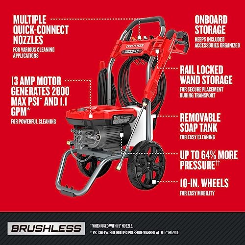 CRAFTSMAN CMEPW2800 Electric Pressure Washer
