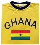 Sonia Originelli Fan-Shirt Ghana Unisex Fußball WM EM Herren T-Shirt Größe M
