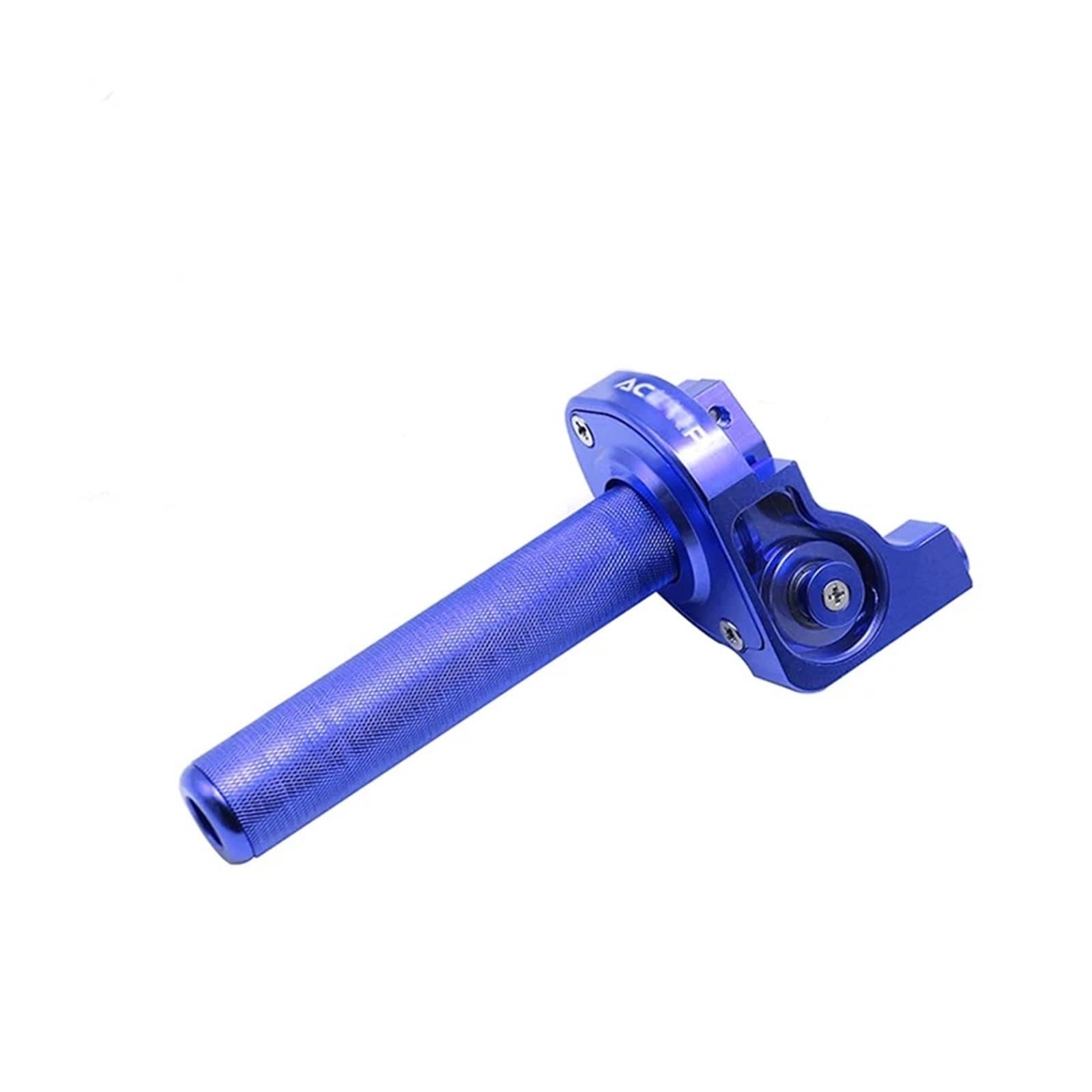 uchwyty kierownicy 7/8'' CNC aluminiowy uchwyt przepustnicy z obrotową linką zamienną do motocykli terenowych Quad ATV Pit 50cc 125cc 150cc 250cc