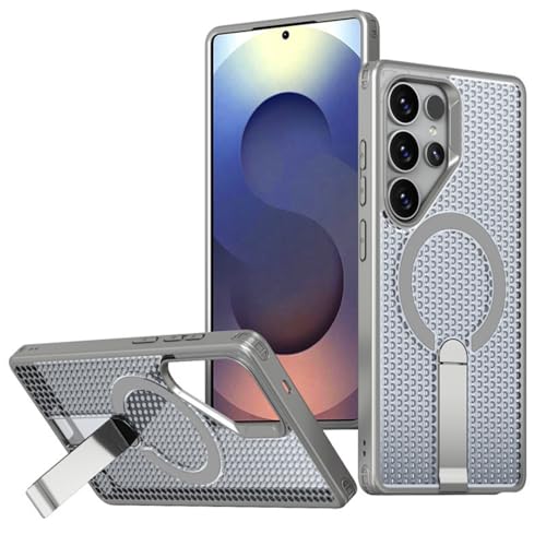 for Galaxy S26 Plus �p �P�[�X ��p ���M ���b�V���\�� MagSafe�Ή� �X�^���h�@�\ �c�����Ή� �ϏՌ� �����O�t�� �M�����N�V�[S26 Plus �P�[�X �}�O�Z�[�t�Ή� �ԍڃz���_�[�Ή� ������� �����h�~ �S�ʕی� ���C�����X