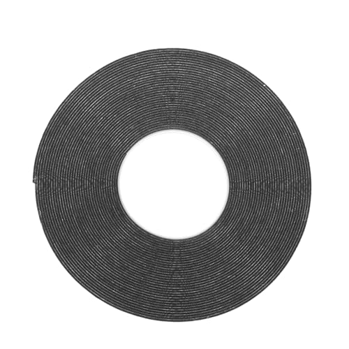Image of uxcell 1pcs Rolls Double Sided Foam Tape Removeable PE Sponge Mounting Tape Strong Adhesive Tape Strips(Black, 50ft x 1 /4 inch x 1 /16 inch) for Home Paint Wall Hanging Poster Decor