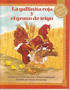Paperback La gallinita roja y el grano de trigo Book