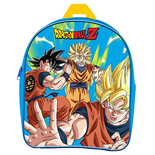 Dragon Ball Z Mochila Infantil Guarderia Goku Super Saiyan 25cm