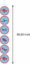 Untumble Aeroplane Birthday Decorations for Boys or Girls | Perfect Aeroplane Theme Decorations With Happy Birthday Banner, Plane Posters, Paper Fans, Balloons & Cake Topper | Pack of 56 gallery image