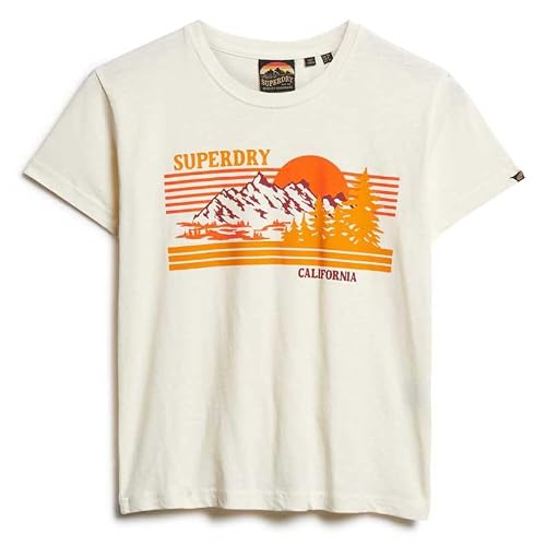 Superdry Outdoor Stripe Fitted Short Sleeve T-shirt L