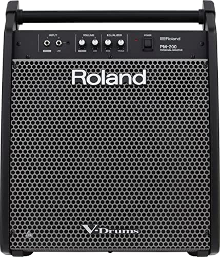 Roland PM-200 Compact Electronic V-Drum Set Monitor, 180-Watt